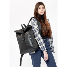 Рюкзак рол Sambag RollTop принт крокодила