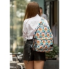 Жіночий рюкзак Sambag Brix PJT з принтом "LIGHT" (11711710)
