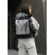 Жіночий рюкзак Sambag RollTop Hacking чорний принт "Zebra" (24460121)