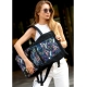 Жіночий тканевий рюкзак Sambag RollTop One з принтом "ABSTRACT" (24238707)
