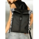 Рюкзак рол Sambag RollTop чорний принт "Zebra" (24208146)