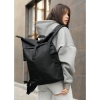 Рюкзак рол Sambag RollTop Double тканевий чорний (24330065)