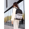 Жіночий рюкзак Sambag Zard SM Black & White (25058743)