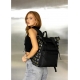 Рюкзак ролл Sambag унісекс RollTop LTT чорний оксфорд принт (24238731)