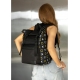 Рюкзак ролл Sambag унісекс RollTop LTT чорний оксфорд принт (24238731)