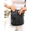 Жіноча сумка месенджер Sambag чорна (70151065)