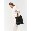 Сумка Sambag Shoper NOVA чорна з крокодилом (93140170)