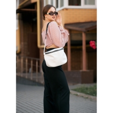 Жіноча сумка Sambag Milano SZS біла