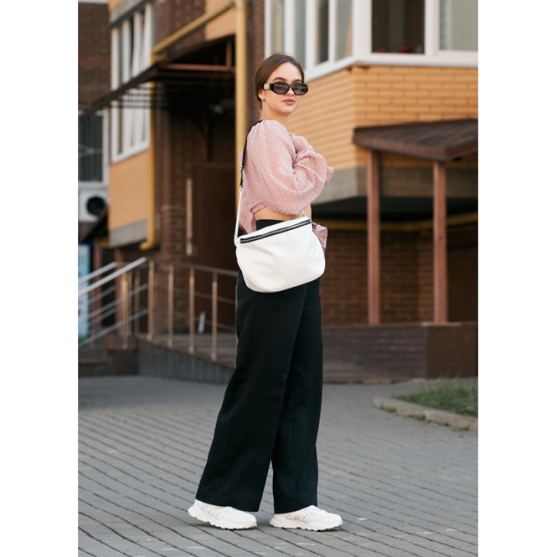 Жіноча сумка Sambag Milano SZS біла (95103008)