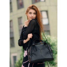 Жіноча спортивна сумка Sambag Vogue ZT чорна