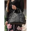 Жіноча спортивна сумка Sambag Vogue ZT чорна (90123001)