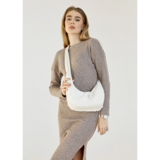 Жіноча сумка Sambag HOBO Dolly біла