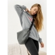 Жіноча сумка Sambag HOBO Dolly графітова (53400009)