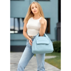 Cпортивна сумка Sambag Vogue BKS Блакитна