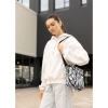 Жіноча сумка через плече мессенджер Sambag SKN чорний принт "Zebra" (70230146)