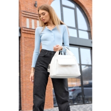 Жіноча спортивна сумка Sambag Vogue PRM білий