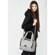 Cпортивна сумка Sambag Vogue SQH сіра