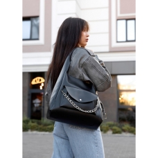 Жіноча сумка Sambag HOBO Bliss чорна