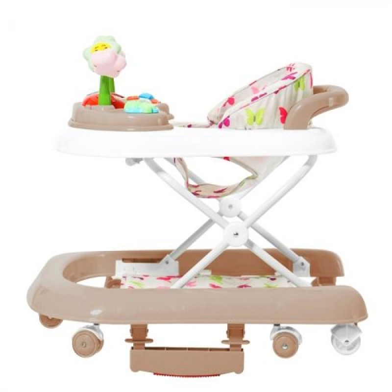 Ходунки CARRELLO Fiore Beige 3 в 1 (ходунки, гойдалка, каталка) (CRL-9606Beige) (склад -T-)