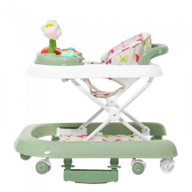 Ходунки CARRELLO Fiore Green 3 в 1 (ходунки, гойдалка, каталка) (CRL-9606Green) (склад -T-)