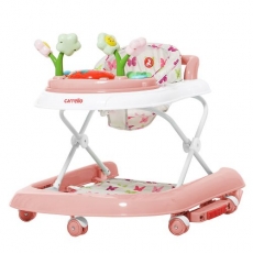 Ходунки CARRELLO Fiore Rose 3 в 1 (ходунки, гойдалка, каталка) (CRL-9606Rose)