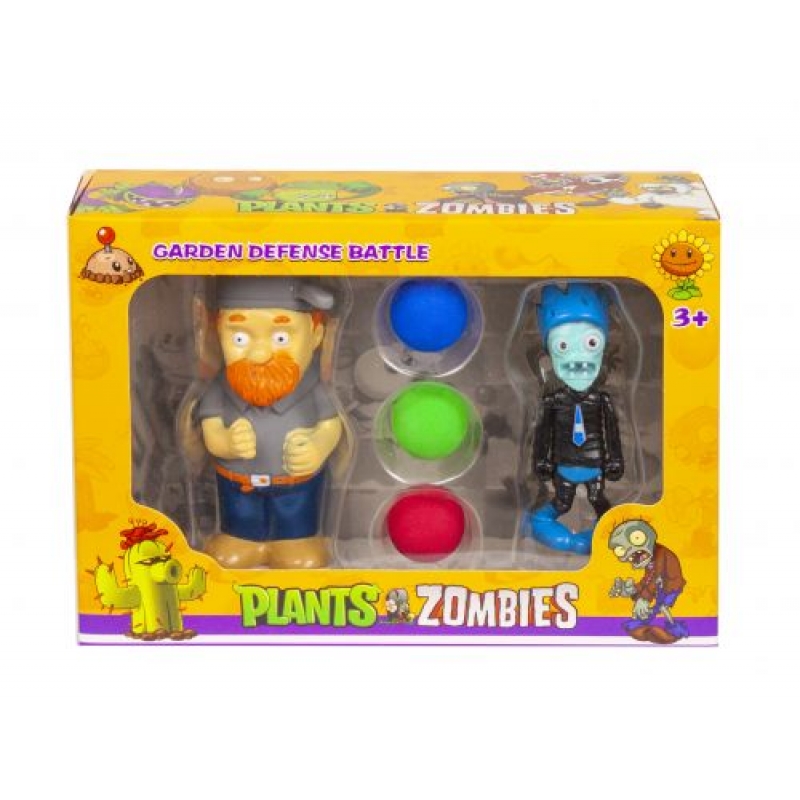 Набір "Plants vs Zombies: Божевільний Дейв і зомбі мумія" (CF-2019) (склад -T-)