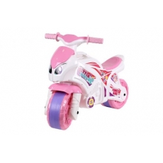 Каталка "Мотоцикл Технок" біло-рожева (5798)