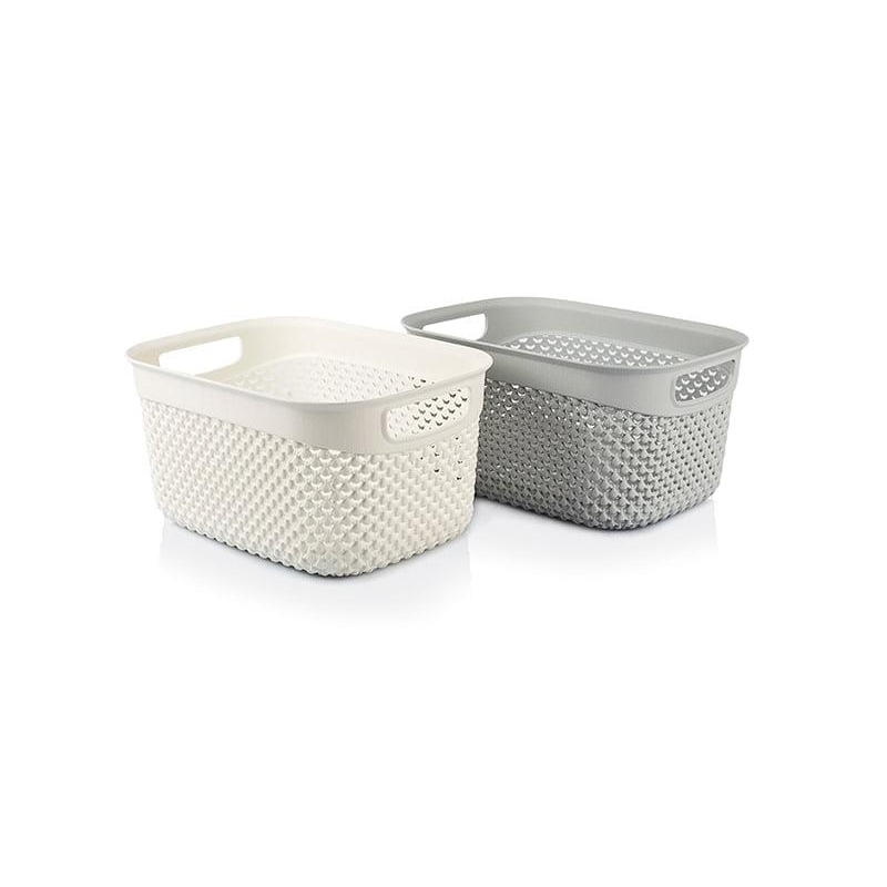 Корзина для хранения вещей Ucsan Рlastik Drop Design M-162 3.3 л (Склад -Y-)