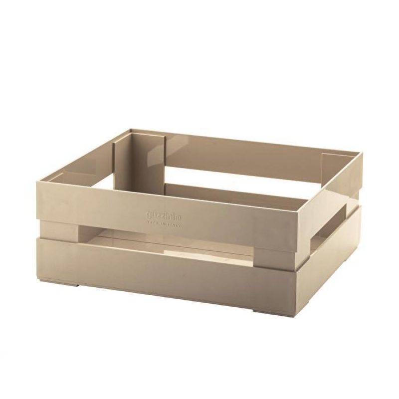 Ящик для хранения Guzzini Tidy & Store 16940079 30х22х10,5 см бежевый (Склад -Y-)