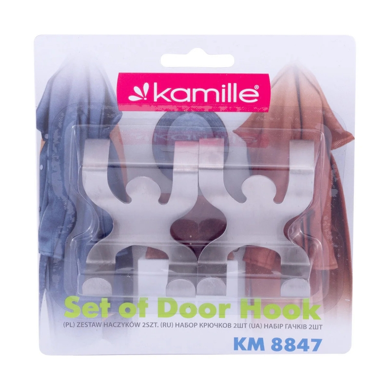 Набор крючков на дверь Kamille KM-8847 (Склад -Y-)
