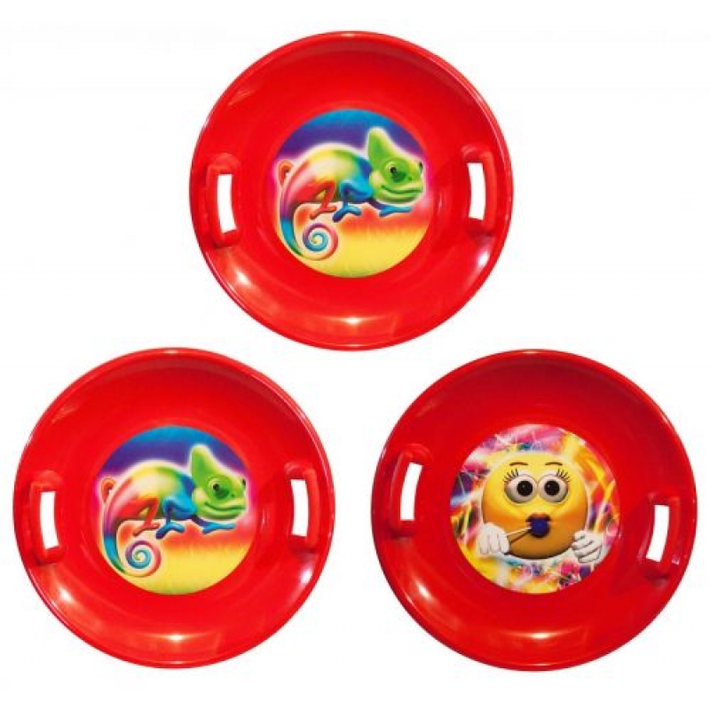 Санки-Ледянка SNOW PLATE (червоний) 60см (6111) (склад -T-)