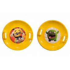 Санки-Ледянка SNOW PLATE (жовті) 60см (6111)