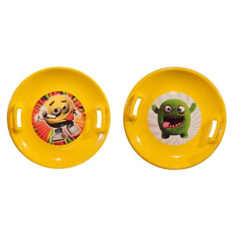 Санки-Ледянка SNOW PLATE (жовті) 60см (6111) (склад -T-)