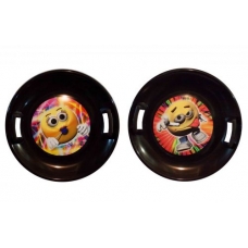 Санки-Ледянка SNOW PLATE (чорні) 60см (6111)