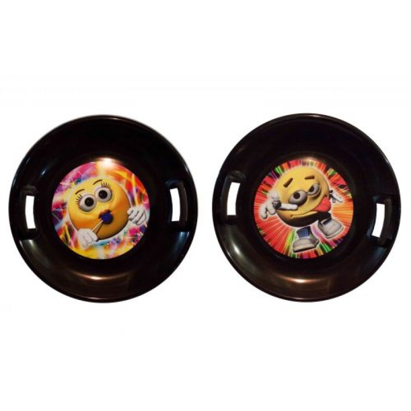 Санки-Ледянка SNOW PLATE (чорні) 60см (6111) (склад -T-)