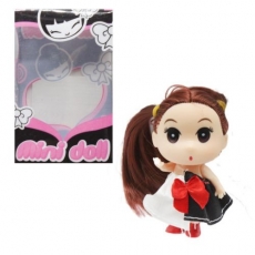 Лялька "mini doll", у чорному (1122)