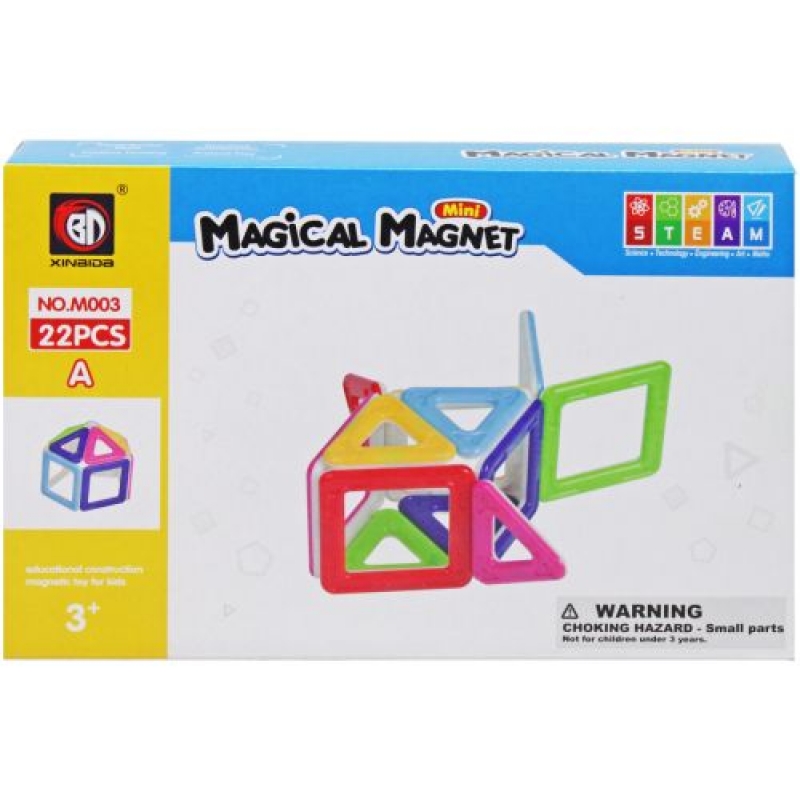 Конструктор магнітний MAGICAL MAGNET M003A 22дет (M003A) (склад -T-)