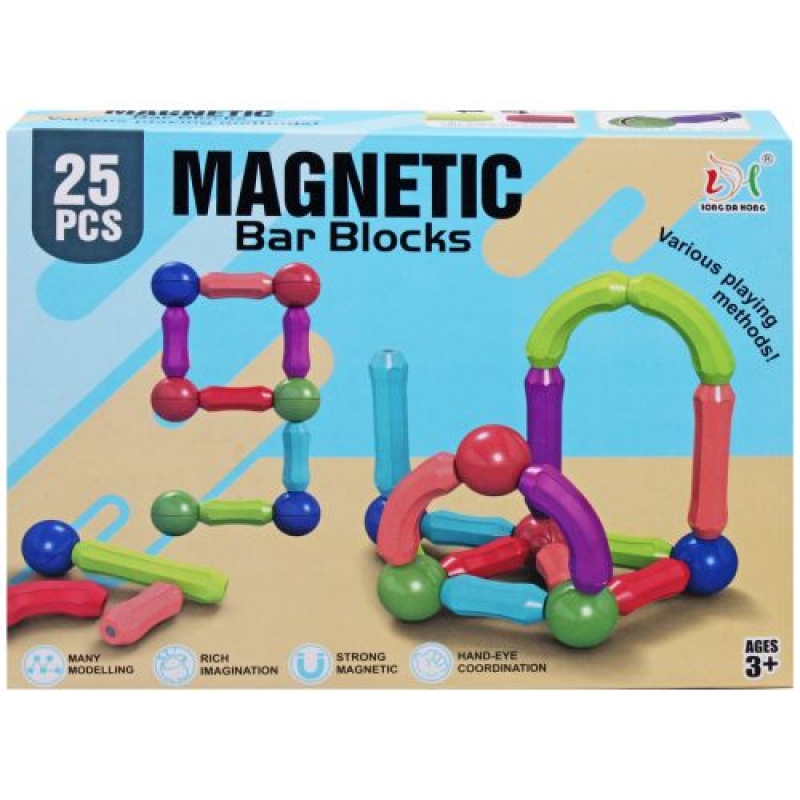 Конструктор магнітний MAGNETIC STICKS H01 25дет (H01) (склад -T-)