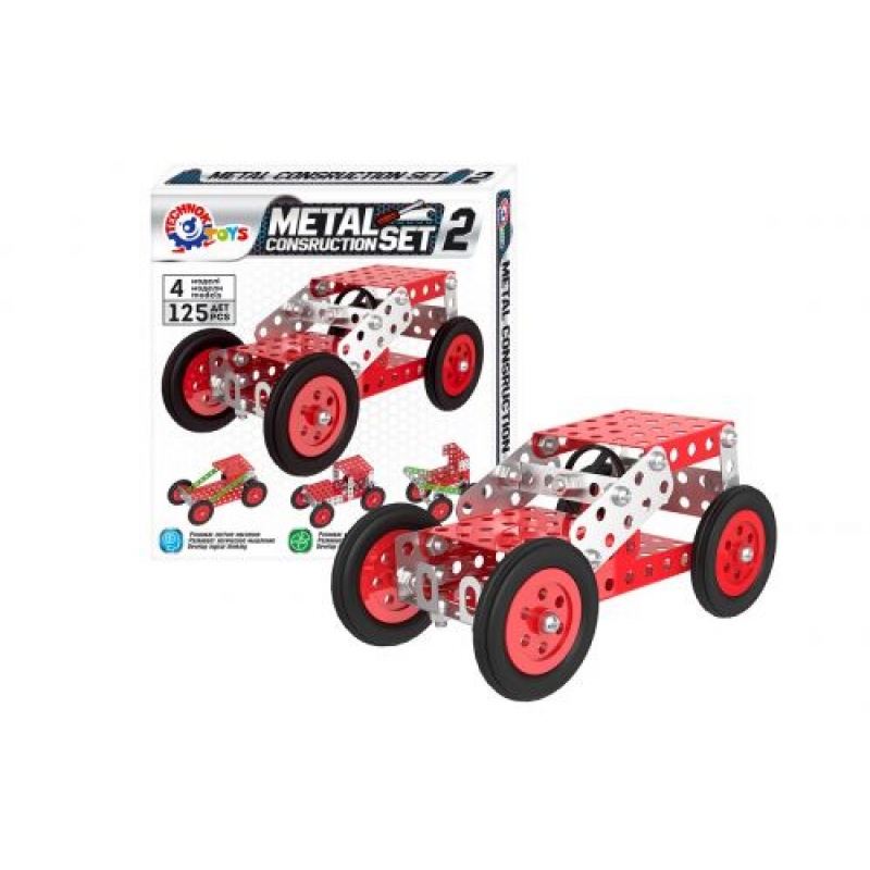 Конструктор металевий Metal Set, 125 деталей (6405) (склад -T-)