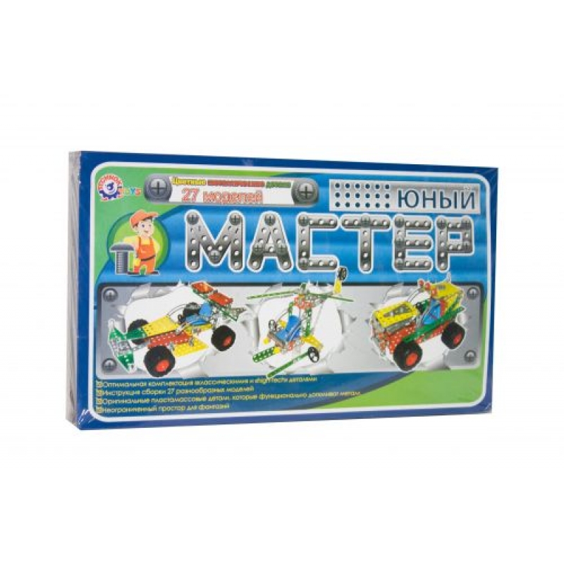 Конструктор металевий "Юний майстер ТехноК" (2353) (склад -T-)