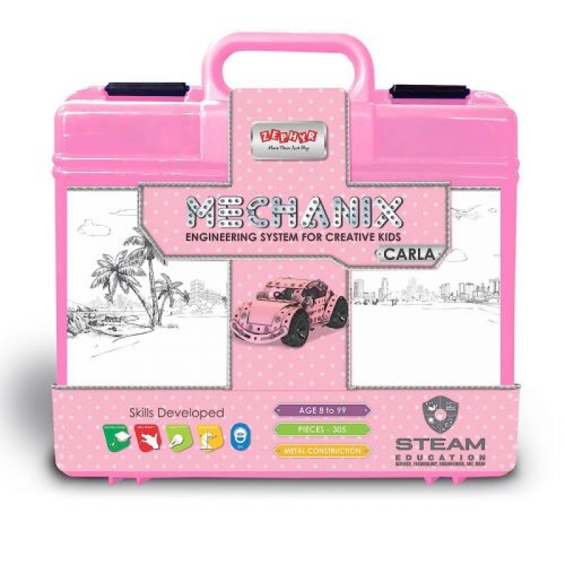 Металевий конструктор, розвиваючий "MECHANIX" Авто "Карла" (305 елм.) (01064) (склад -T-)
