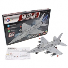 Конструктор металевий "Літак F-16" 430дет. 9598 ТЕХНОК (9598)