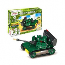 Металевий конструктор з електромотором "MECHANIX" Військові (118 елм./5 моделей) (02123)