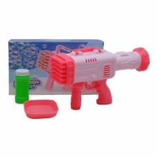 Бластер із мильними бульбашками "Bazooka Bubble Toy" (рожевий) (829)