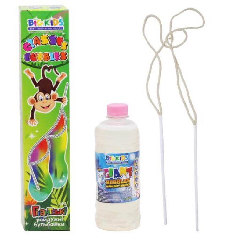 Гігантські райдужні бульбашки "Glasses Bubbles" (BIGRP0508) (склад -T-)