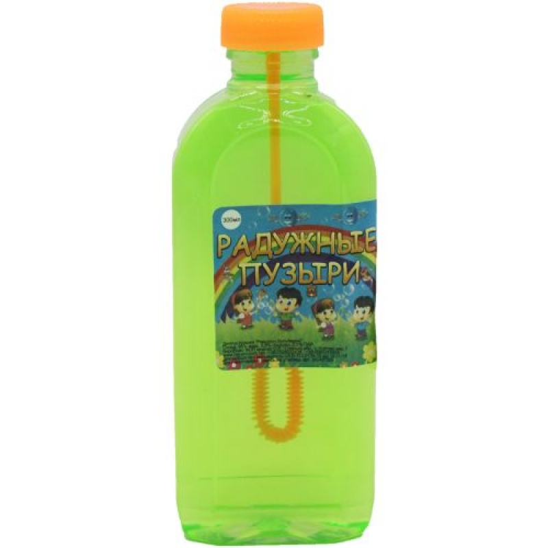 Мильні бульбашки "Rainbow Bubbles", 300 мл (BIGRP300R) (склад -T-)
