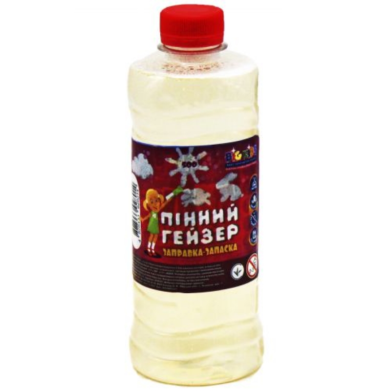 Запаска для мильних бульбашок "Гейзер", 500 мл (BIGRP0503) (склад -T-)