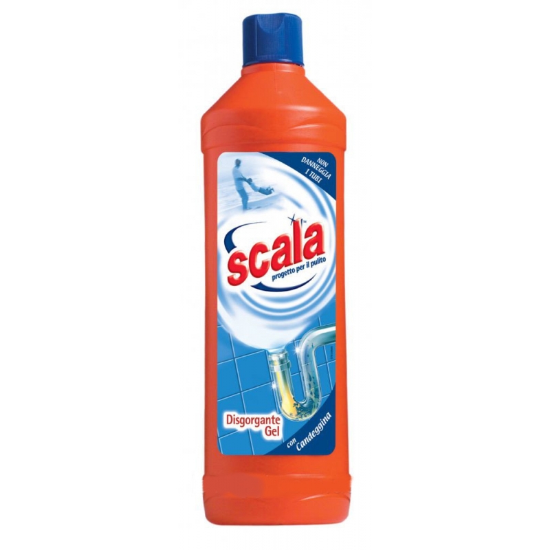 Средство для чистки труб Крот 1 л Scala Disgorgate Gel con Candegina 8006130501594 (Склад -Y-)