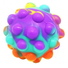 М'ячик антистрес "Pop It" зі світлом, фіолетовий (C50535)