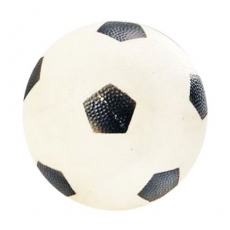 М`ячик дитячий "Футбол", гумовий (білий) (FB0206)